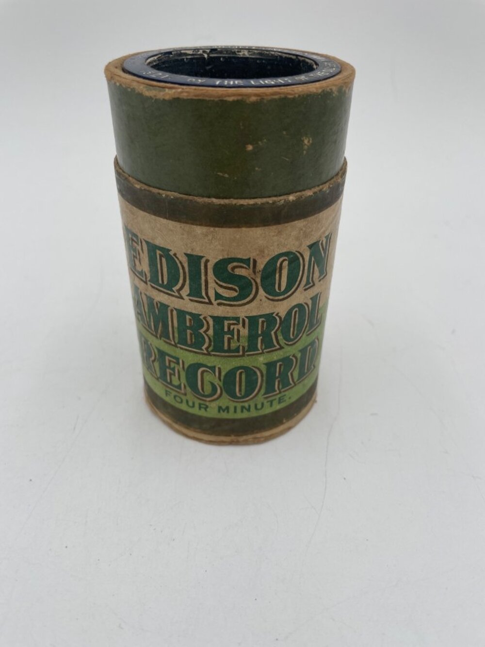 Edison 4 Minute Amberol Record By the Light of the Silvery Moon Ada Jones and Ch